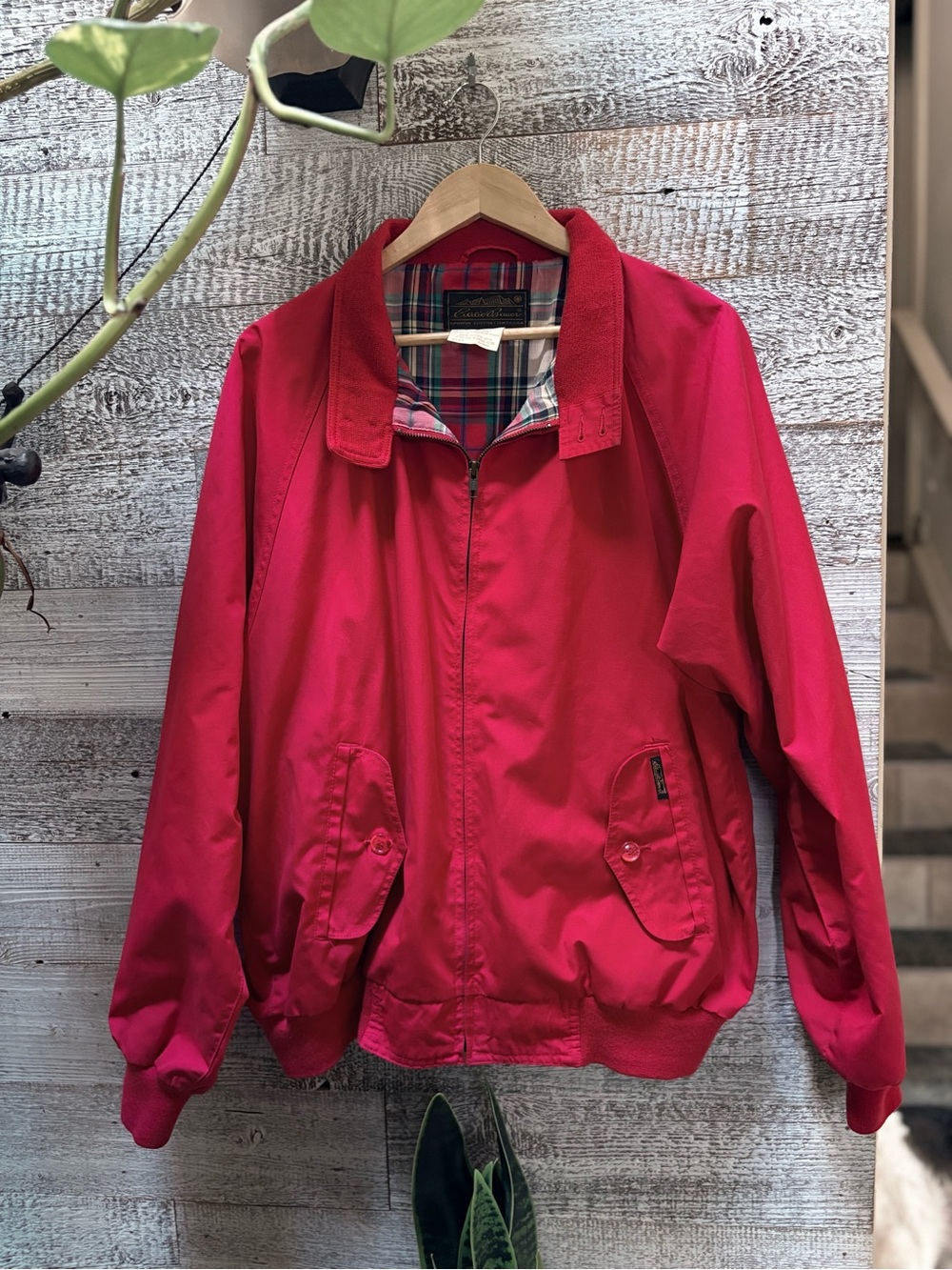 Eddie Bauer | Vintage Classic Harrington Swing Golf Jacket - Men's XL, Red